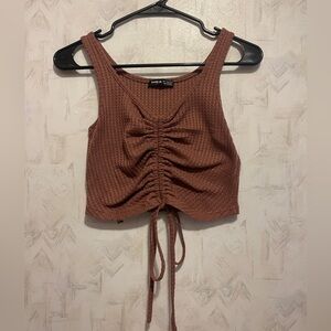 Women’s SHEIN purple/ mauve crop tank top - Small